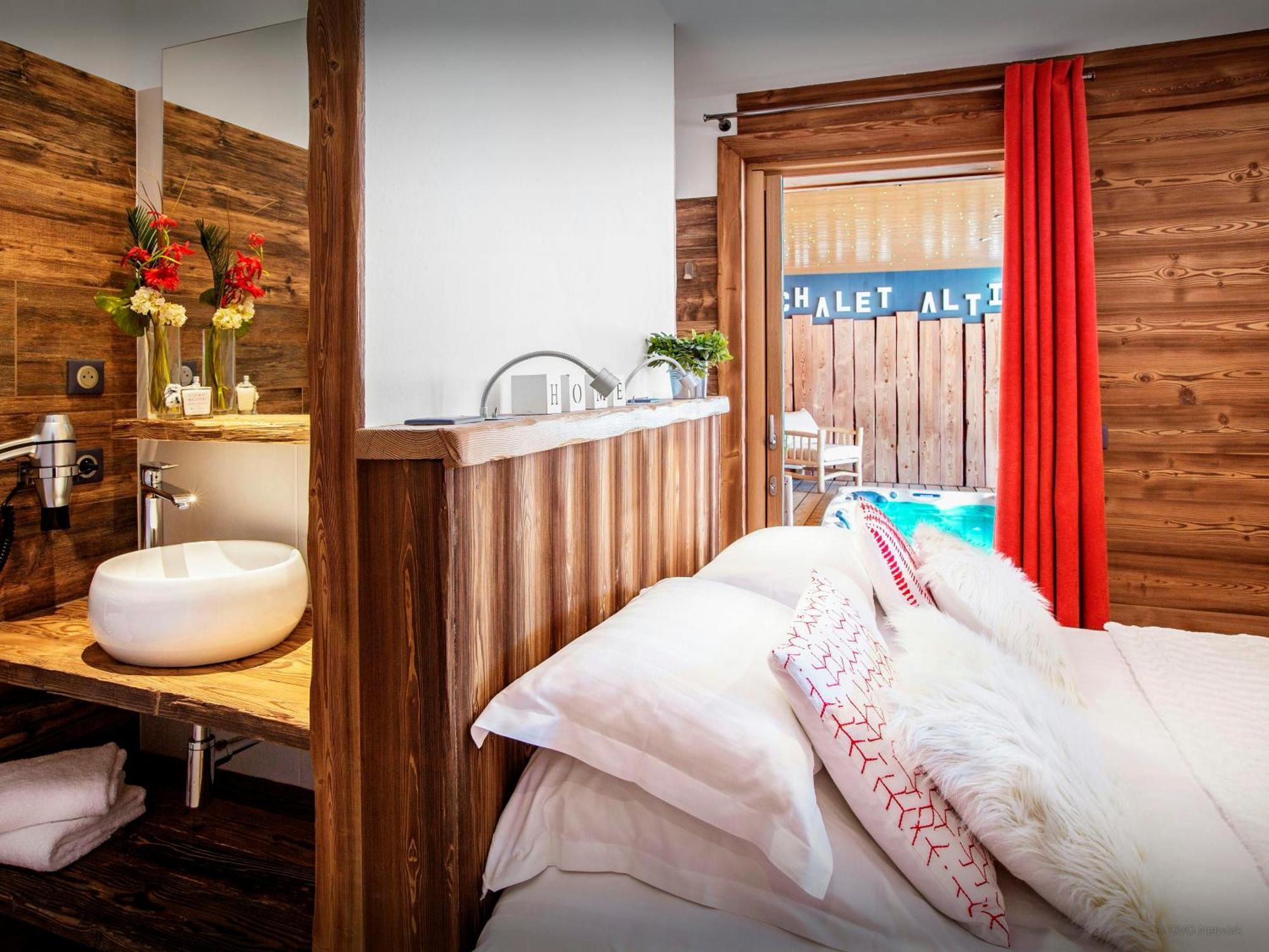Chalet Alti - Ovo Network เลอกรองด์บอร์นอง ภายนอก รูปภาพ