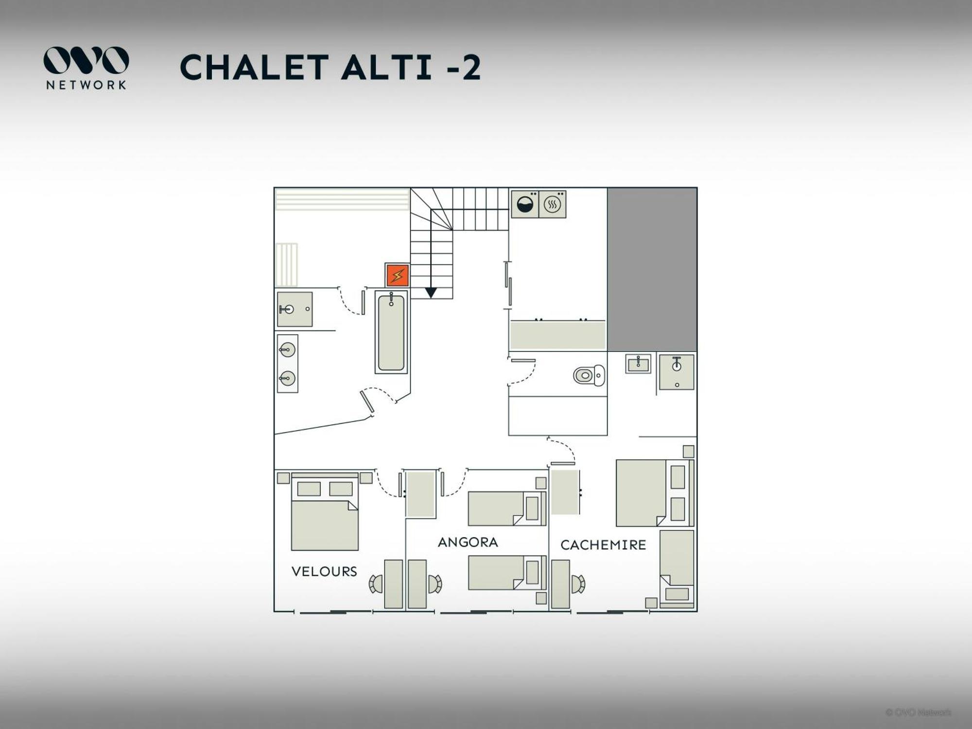 Chalet Alti - Ovo Network เลอกรองด์บอร์นอง ภายนอก รูปภาพ